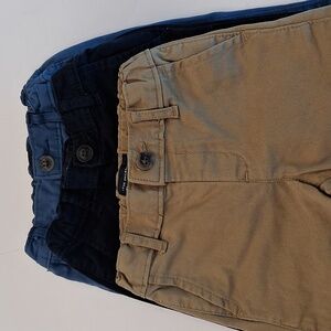 The Children's Place  Light Blue, Navy, And Khaki Casual Pants Bundle